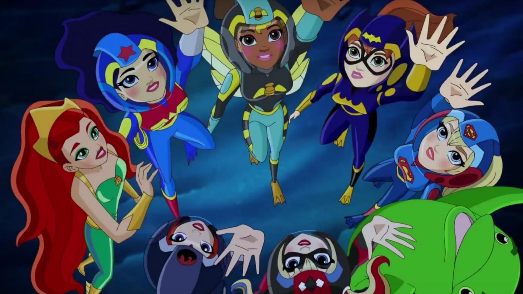 Fondo de pantalla de la película DC Super Hero Girls: Leyendas de la Atlántida en SeriesYonkis2 gratis