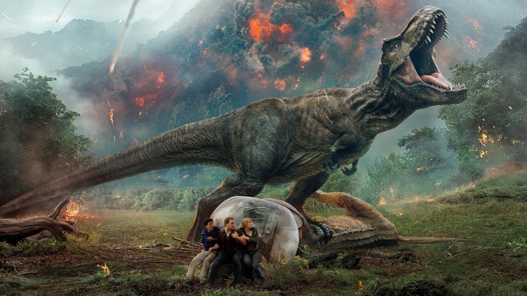 Fondo de pantalla de la película Jurassic World: El reino caído en SeriesYonkis2 gratis