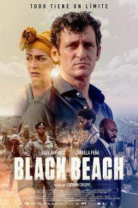 Poster Black Beach