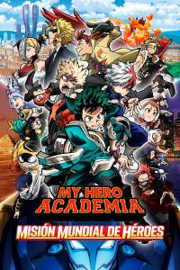 Poster My Hero Academia 3: Misión Mundial de Héroes